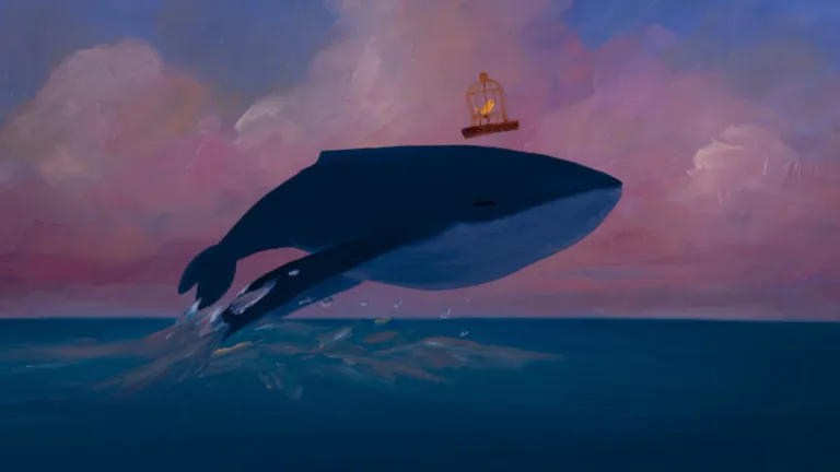 L&rsquo;Oiseau et la baleine